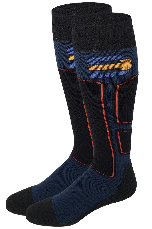 Thermolite Wool Ski Socks | Skiing Hiking Camping Snowboard | Unisex (1 Pair)