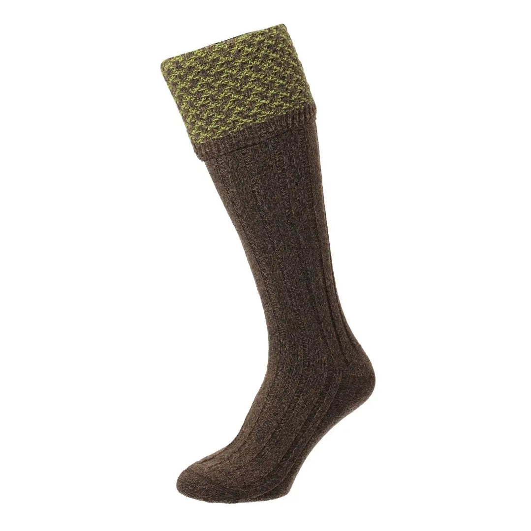 HJ Hall Hatfield Honeycomb Texture Shooting Socks