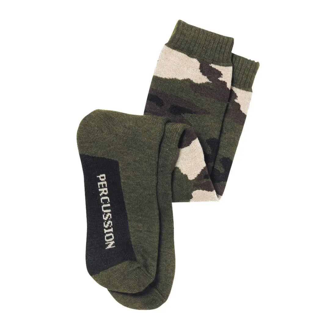 Percussion Terry-Cloth Camo Socks