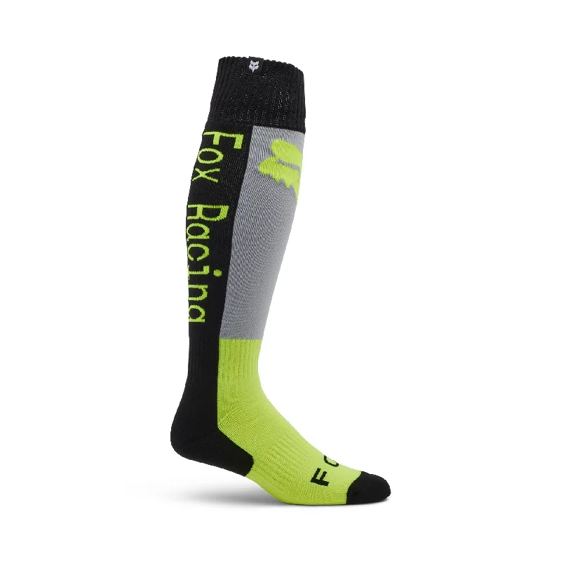 Fox - 2025 180 Lean Grey/Yellow Socks