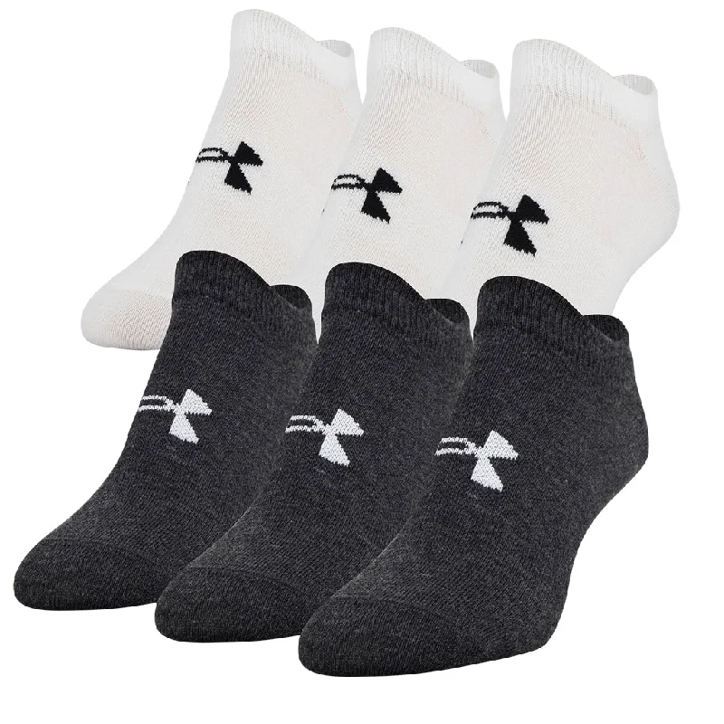 Women's U/A No Show 6Pk Socks