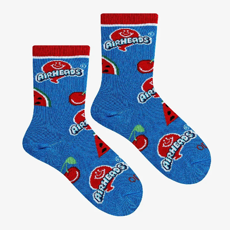 Airheads Cherry & Watermelon Big Kids Crew Socks