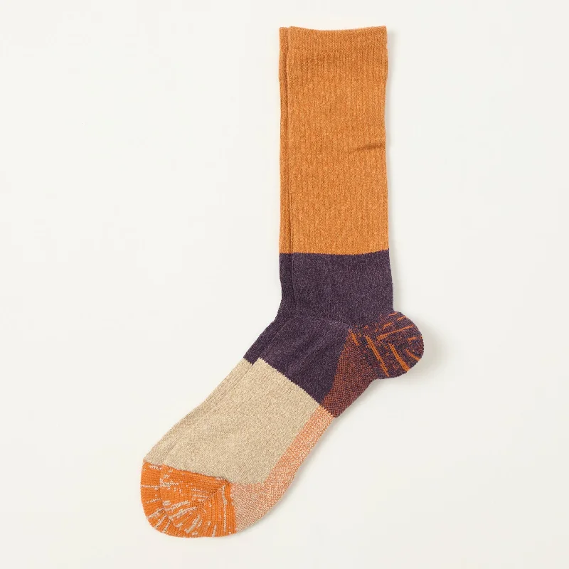 Anonymous Ism MOC Pile Crew Socks - Mustard