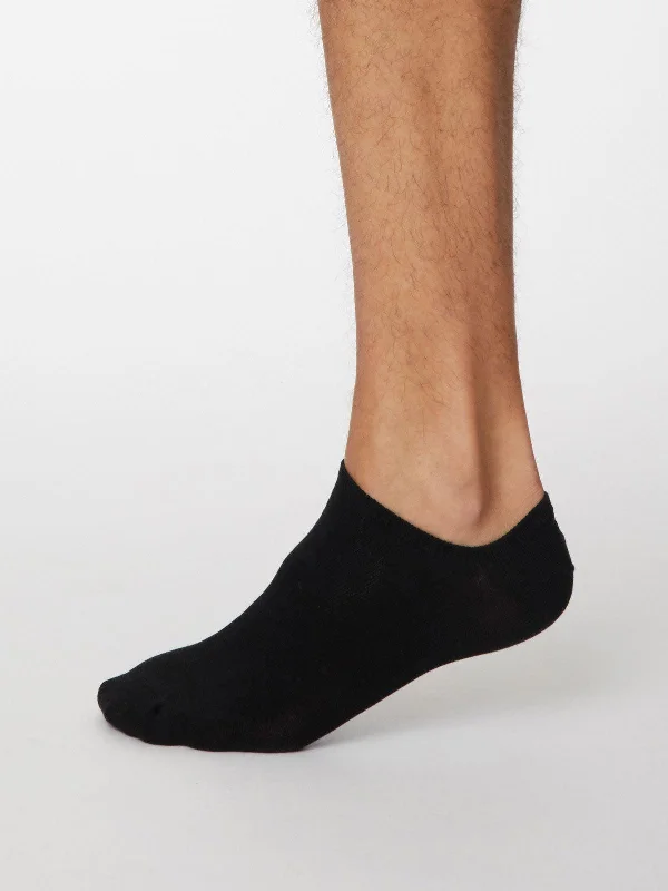 Ashley Trainer Socks - Black