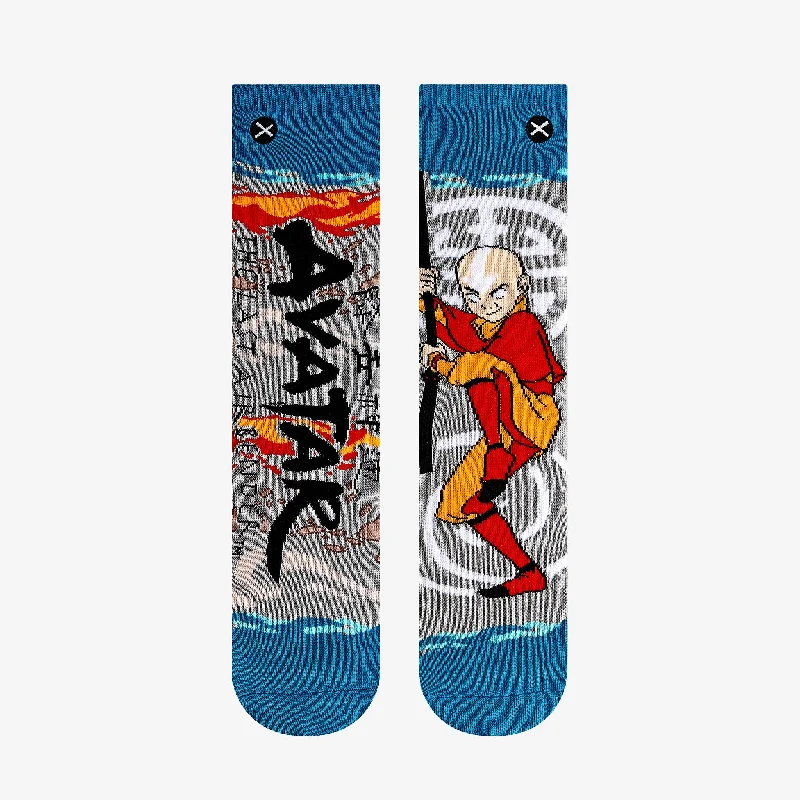 Avatar The Last Airbender Big Kids Crew Socks