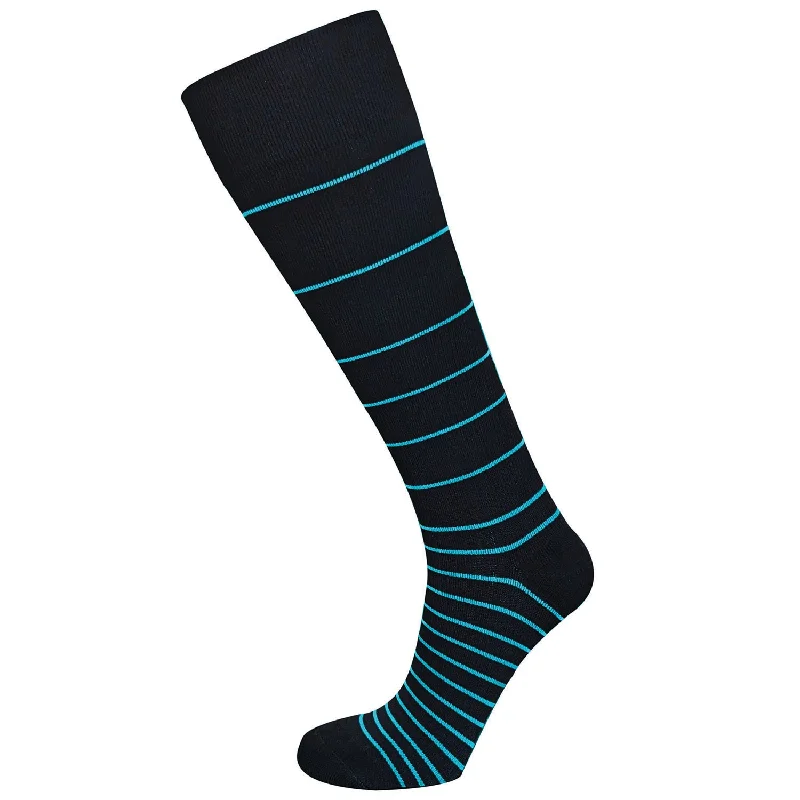 Black w/Blue Stripe