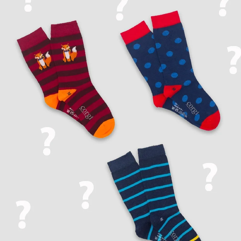 Boy's Assorted 3-Pack Cotton Socks