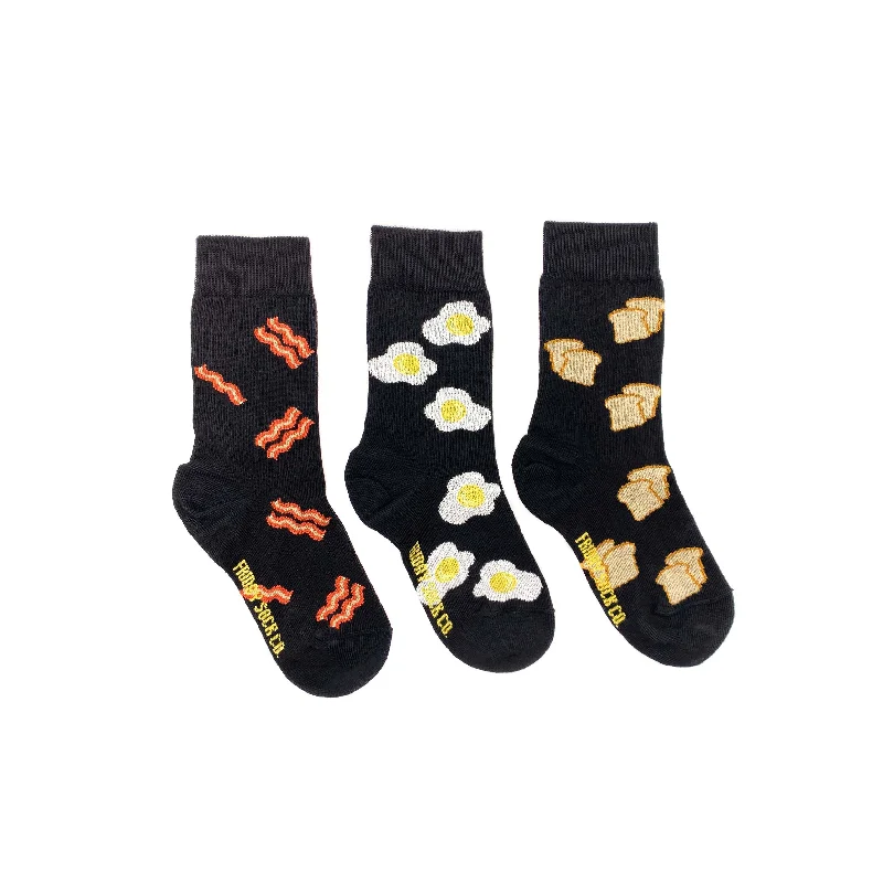 Kid's Bacon, Egg & Toast Socks