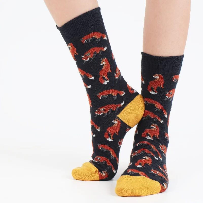 Kids Fox Cotton Socks