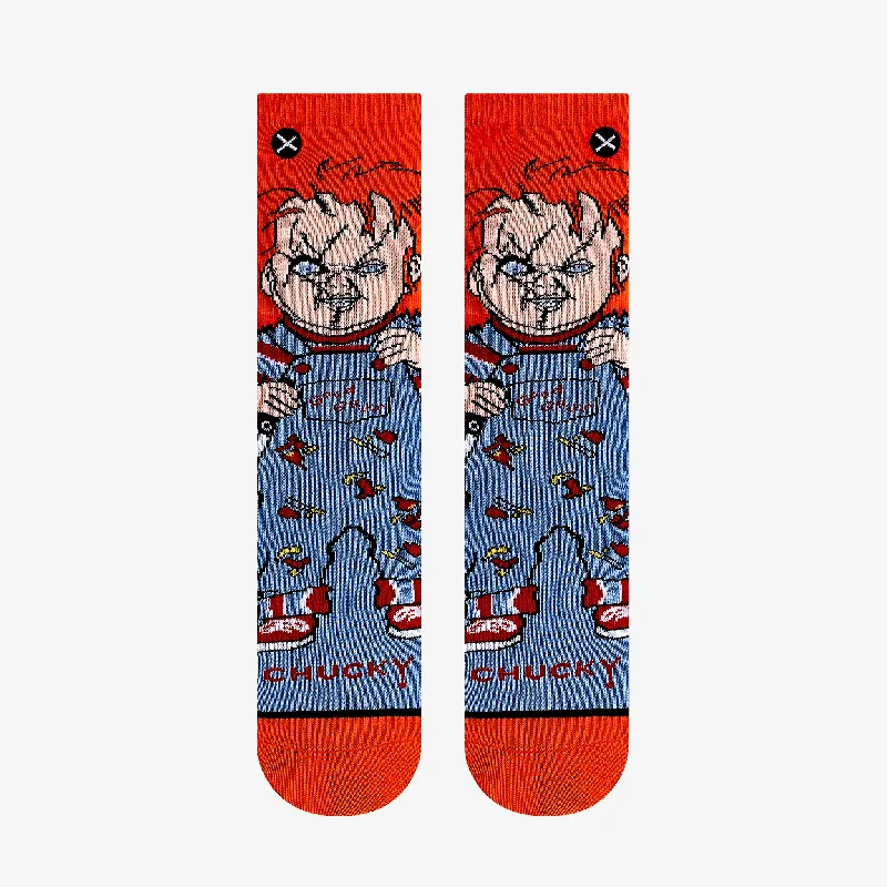 Chucky Good Guy Big Kids Crew Socks