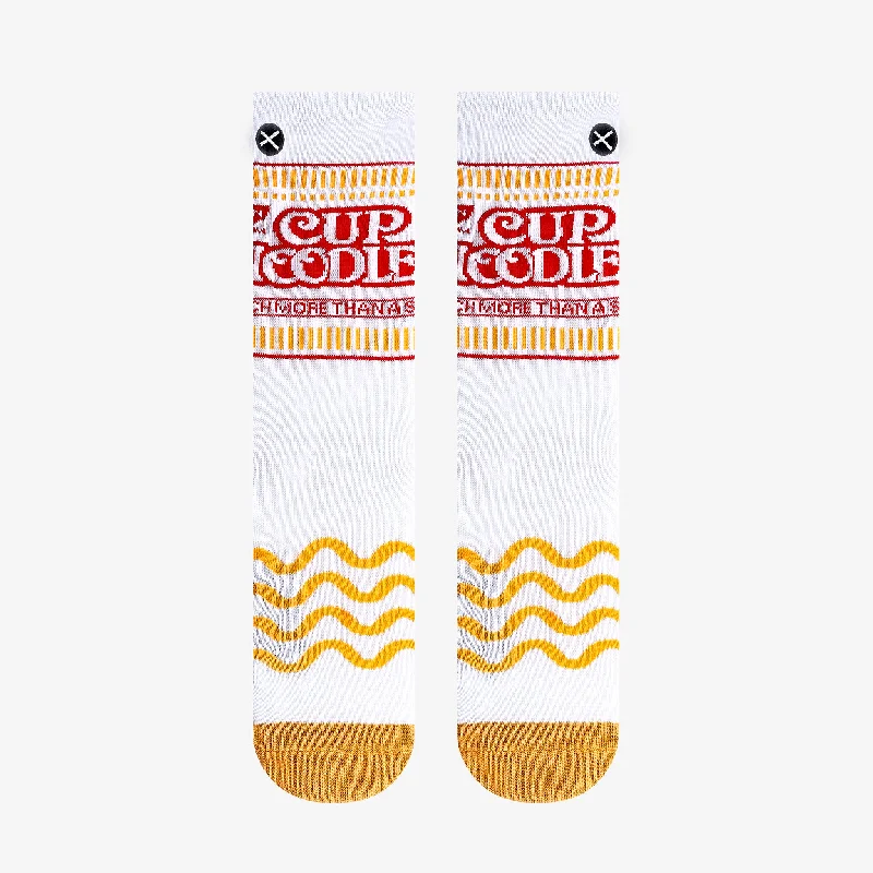 Cup Noodles Big Kids Crew Socks