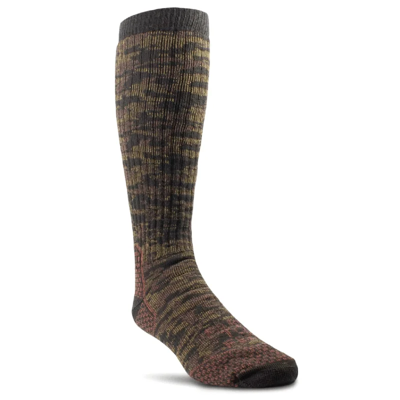 Farm to Feet Slate Mountain Camo Medium Cushion Knee-High Socks