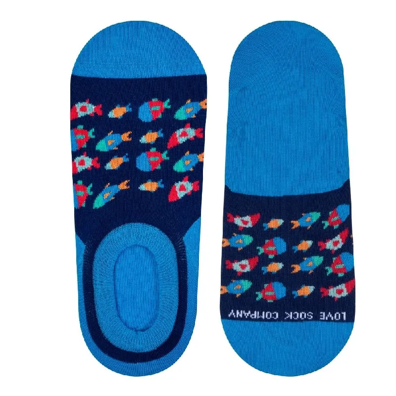 No-Show Fish Socks (Unisex)