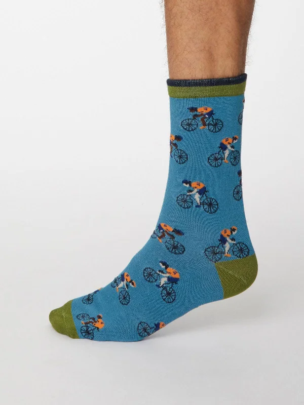 Garra De Bici Socks - Dusty Blue