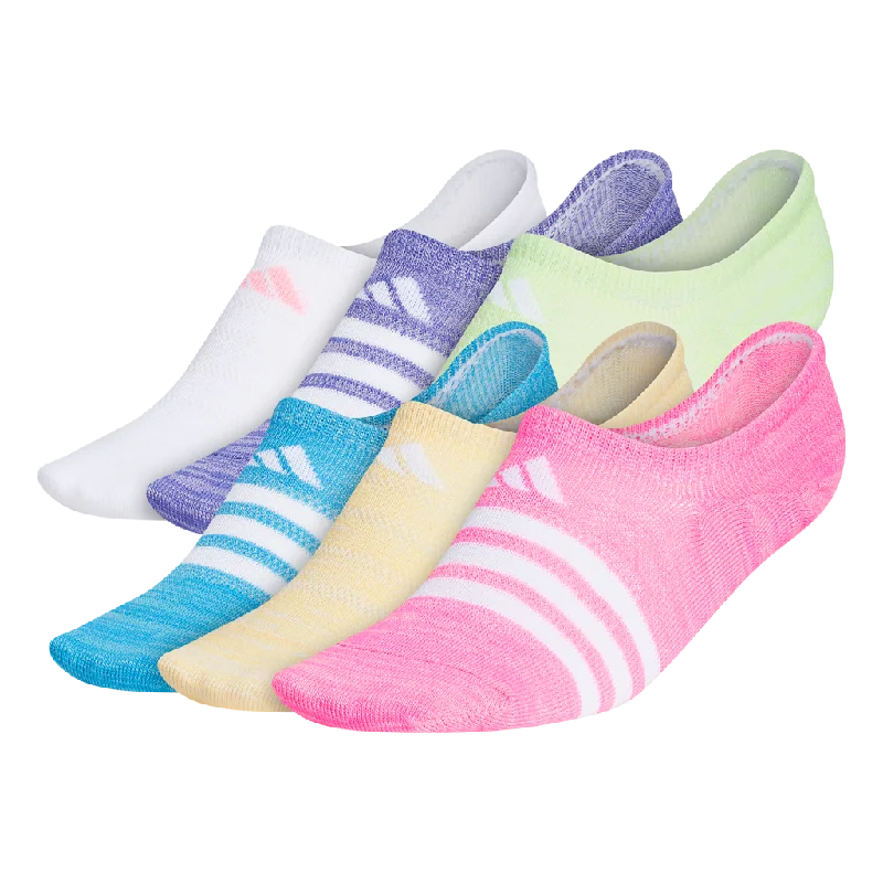 Girls' Adidas Superlite2 No Show 6-Pack Socks