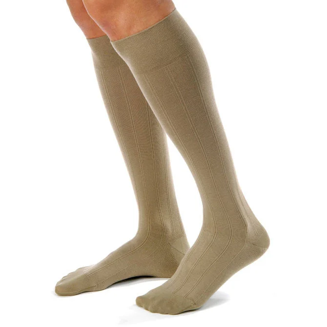 Jobst for Men Casual Closed Toe Knee High Socks - 20-30 mmHg