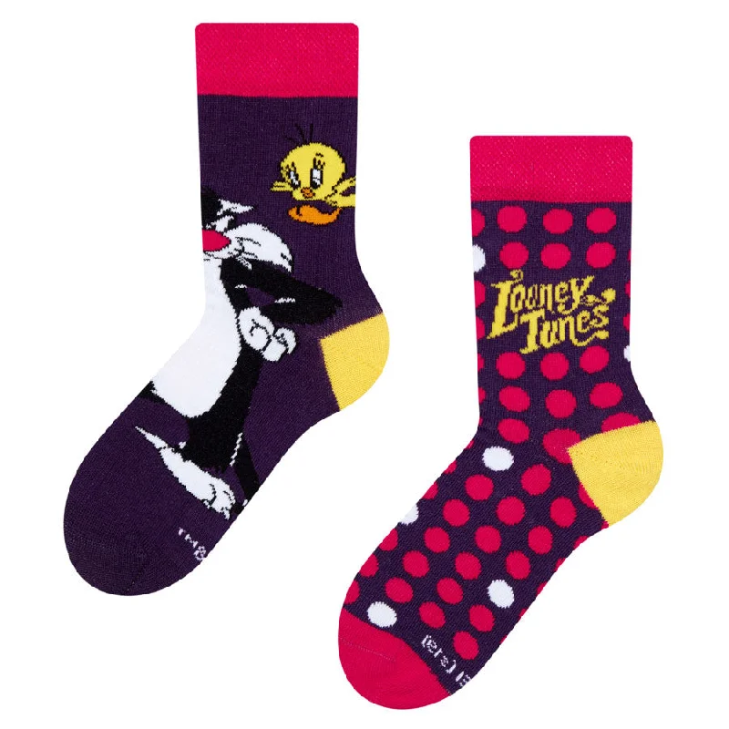 Kids' Looney Tunes Sylvester and Tweety Socks