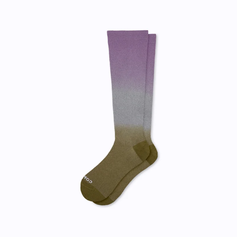 Knee-High Compression Socks – Double-Dip Ombre