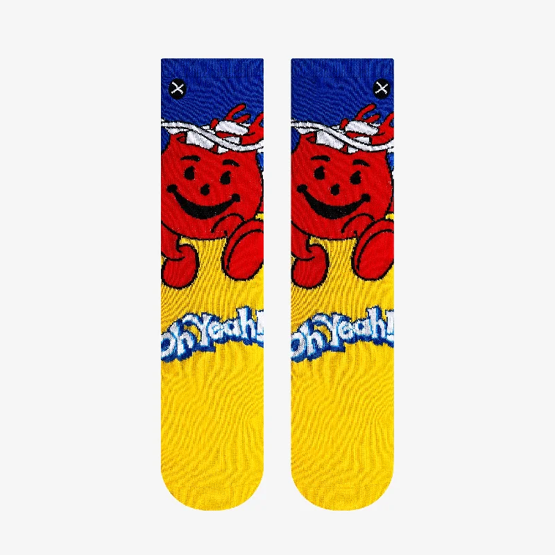 Kool-Aid Man Big Kids Crew Socks