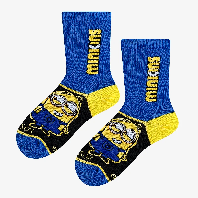 Minions Buddies Big Kids Crew Socks