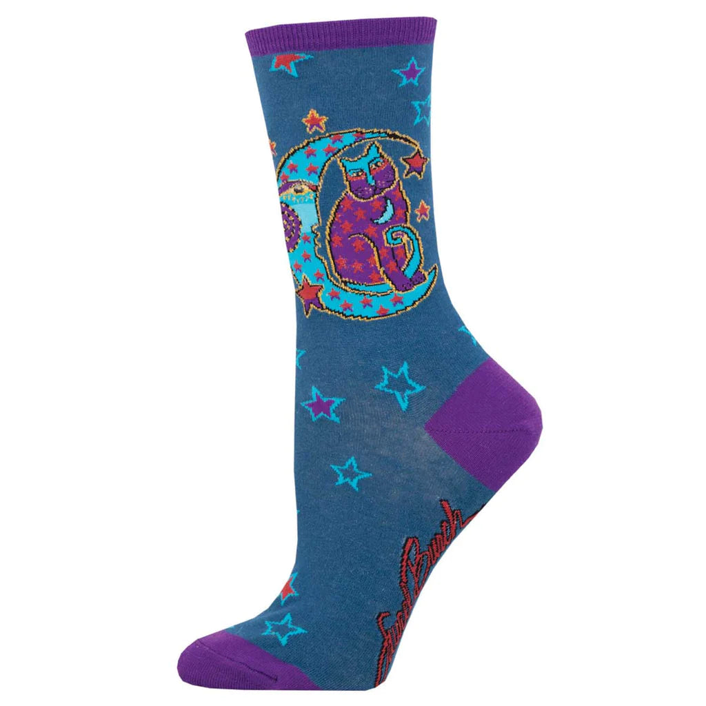 Moonside Cat | Laurel Burch | Women's Crew