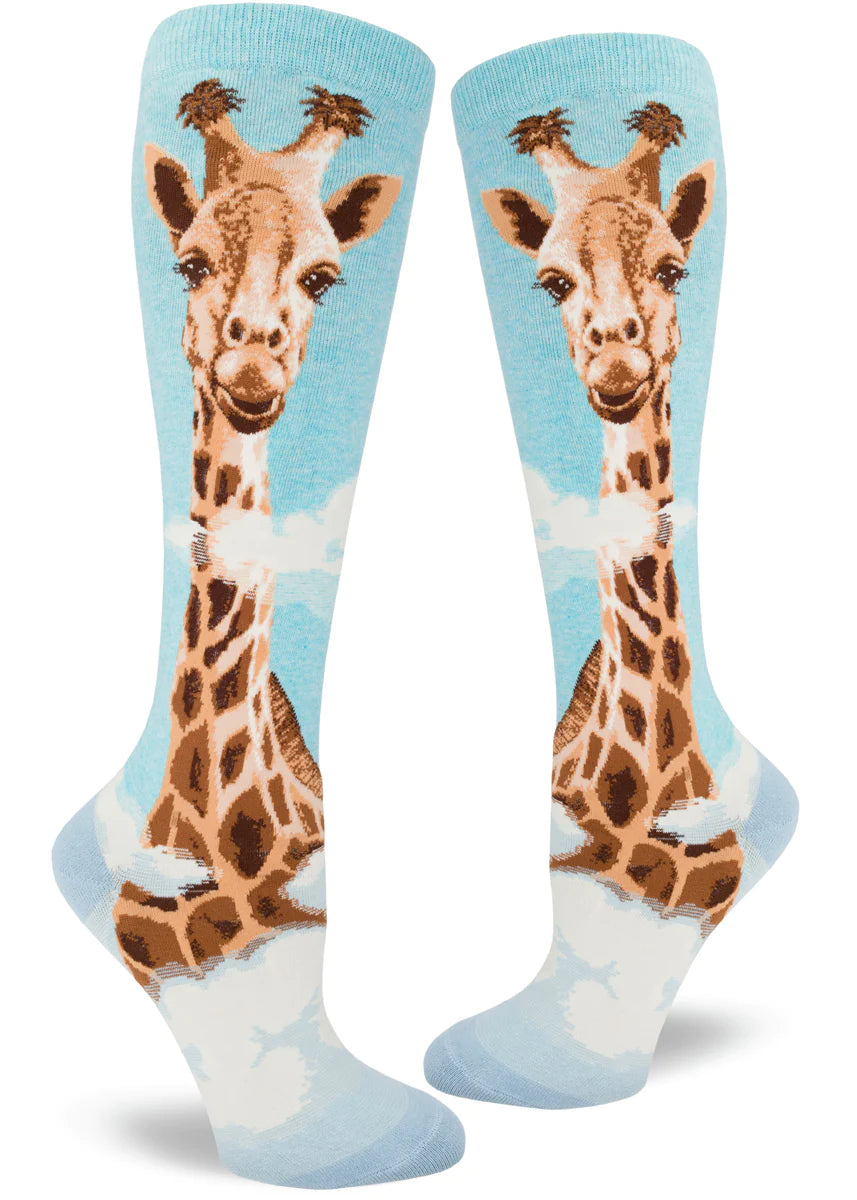 Giraffe Knee High Socks