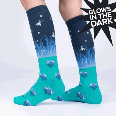 Nighttime Buffet Youth Knee High Socks