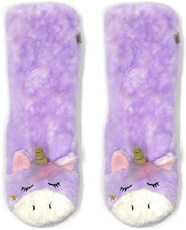 Magic Unicorn | Plush Sherpa Slippers