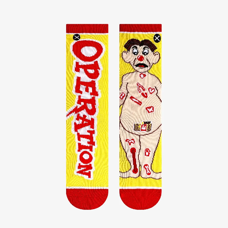 Operation Split Big Kids Crew Socks