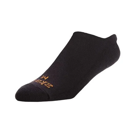 Ridge No Show Socks in Black from Zkano