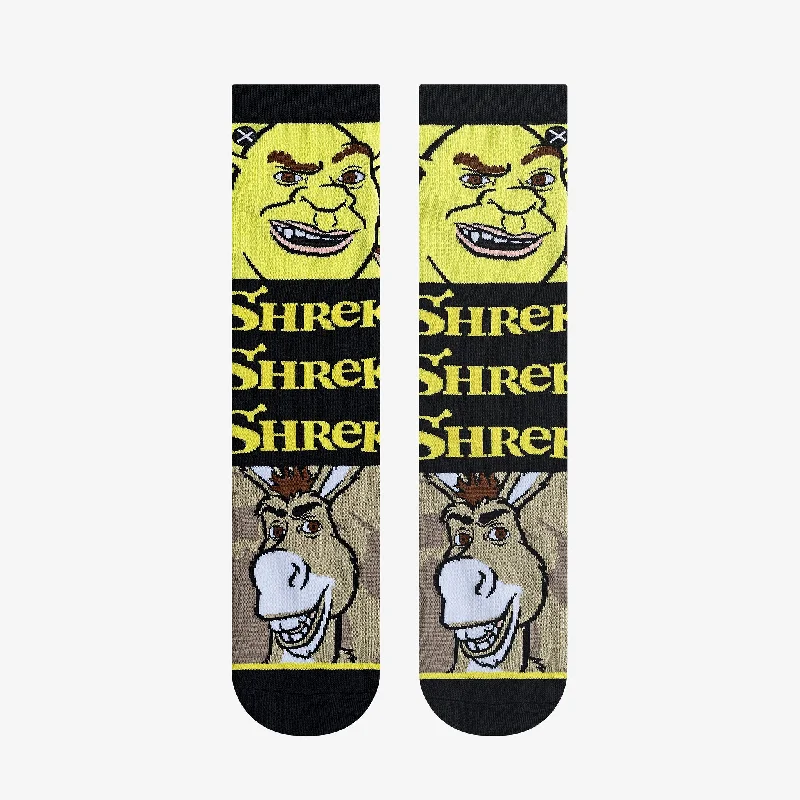 Shrek Mash-Up Big Kids Crew Socks