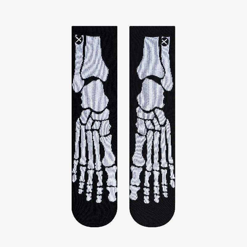 Skeleton Big Kids Crew Socks