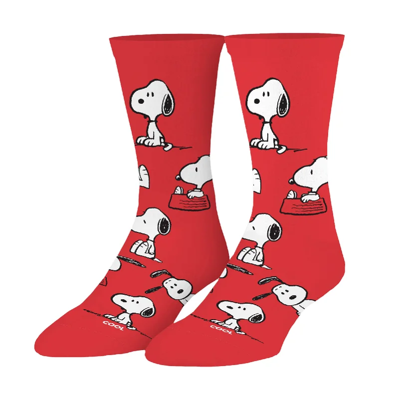 Snoopy Red Kids Crew