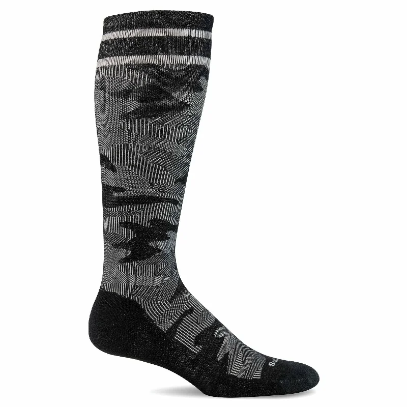 Sockwell Womens Camo Twill Moderate Compression Knee-High Socks