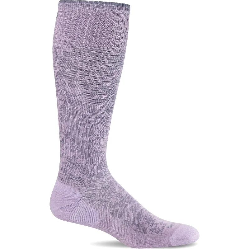 Sockwell Womens Damask Moderate Compression Knee-High Socks