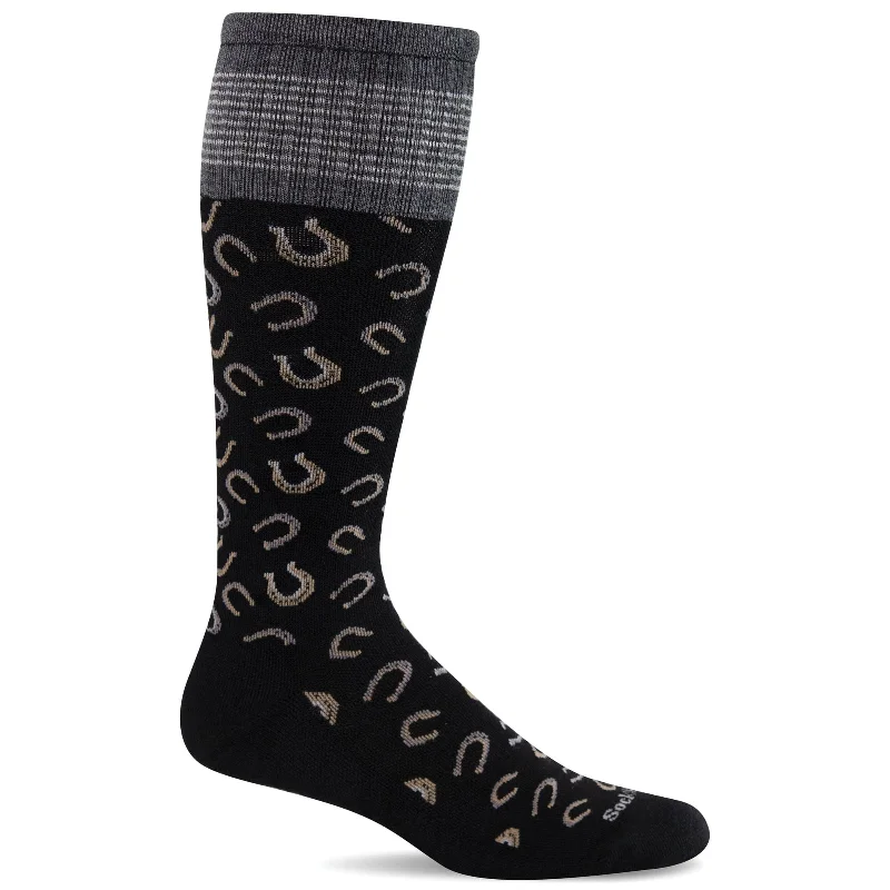 Sockwell Womens Lucky Moderate Compression Knee-High Socks