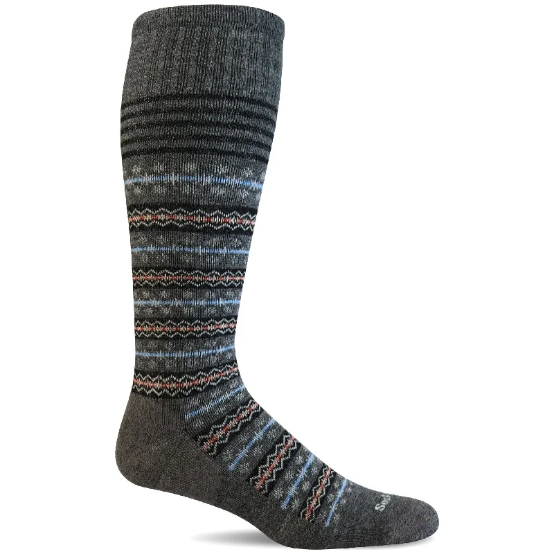 Sockwell Womens Mini Fairisle Moderate Compression Knee-High Socks