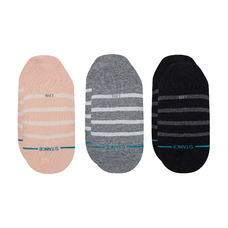 Stance "Liner ST" Combed Cotton No-Show Socks (3 PK)