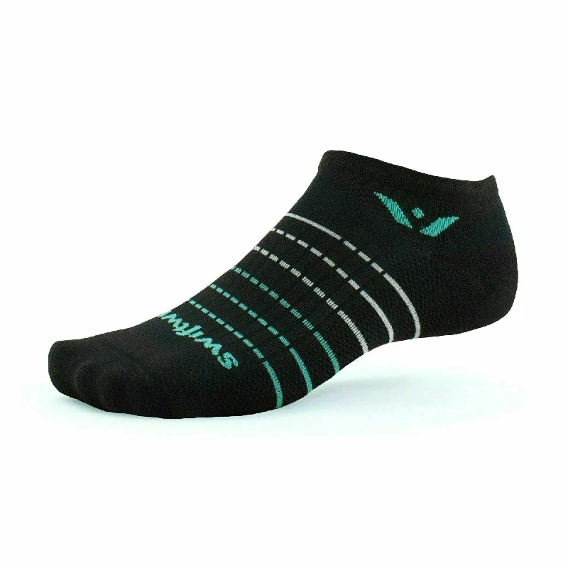 Swiftwick Aspire Zero Stripe No Show Socks