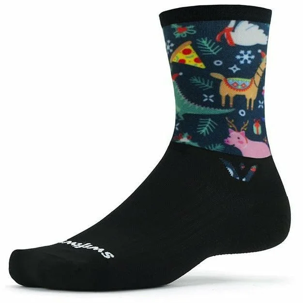 Swiftwick Vision Holiday Party Limited Edition Crew Socks