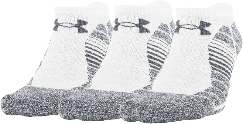 Under Armour Elevated Performance No-Show Socks, 3-Pack - A1105C3 170