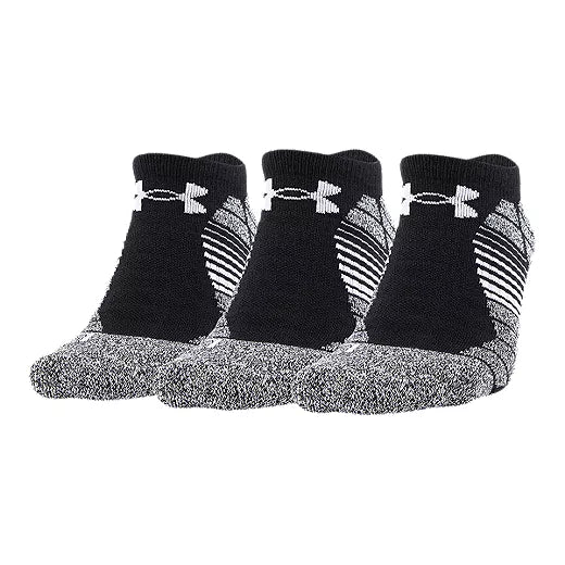 Under Armour Elevated Performance No-Show Socks, 3-Pack - A1105C3001