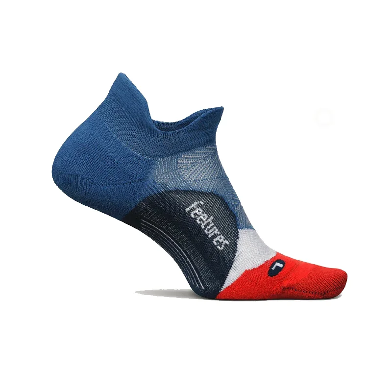 Unisex Feetures Light Cushion No Show Tab Socks