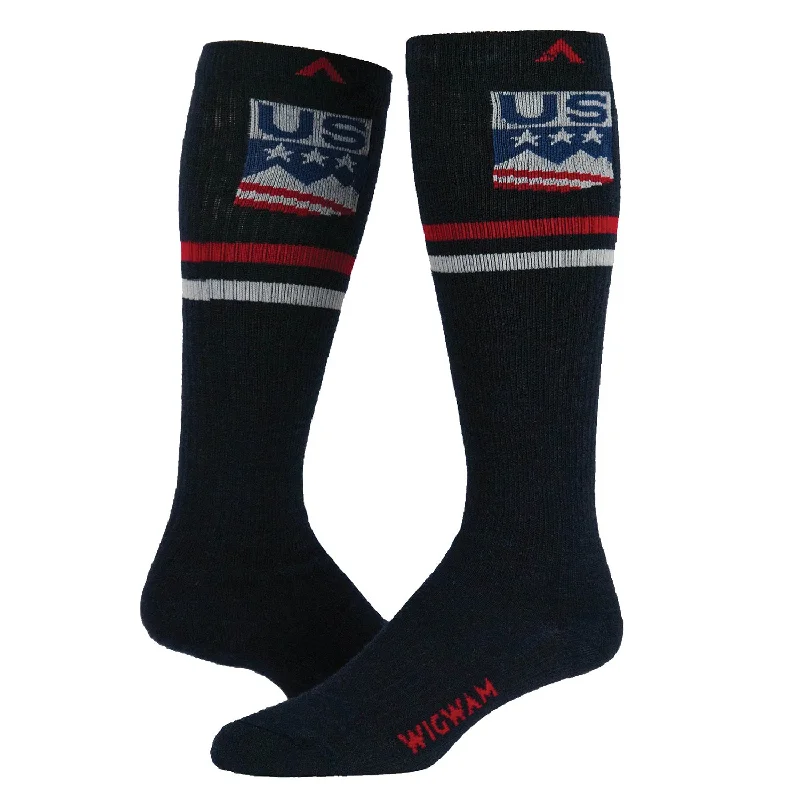 USA Snow Over The Calf Lightweight Sock