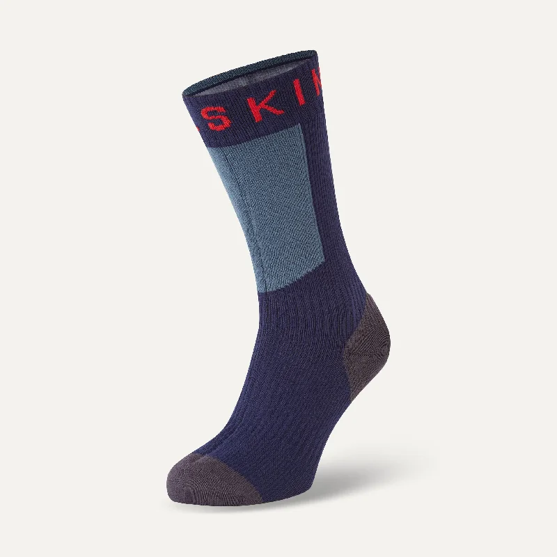 Waterproof Warm Weather Mid Length Sock with Hydrostop