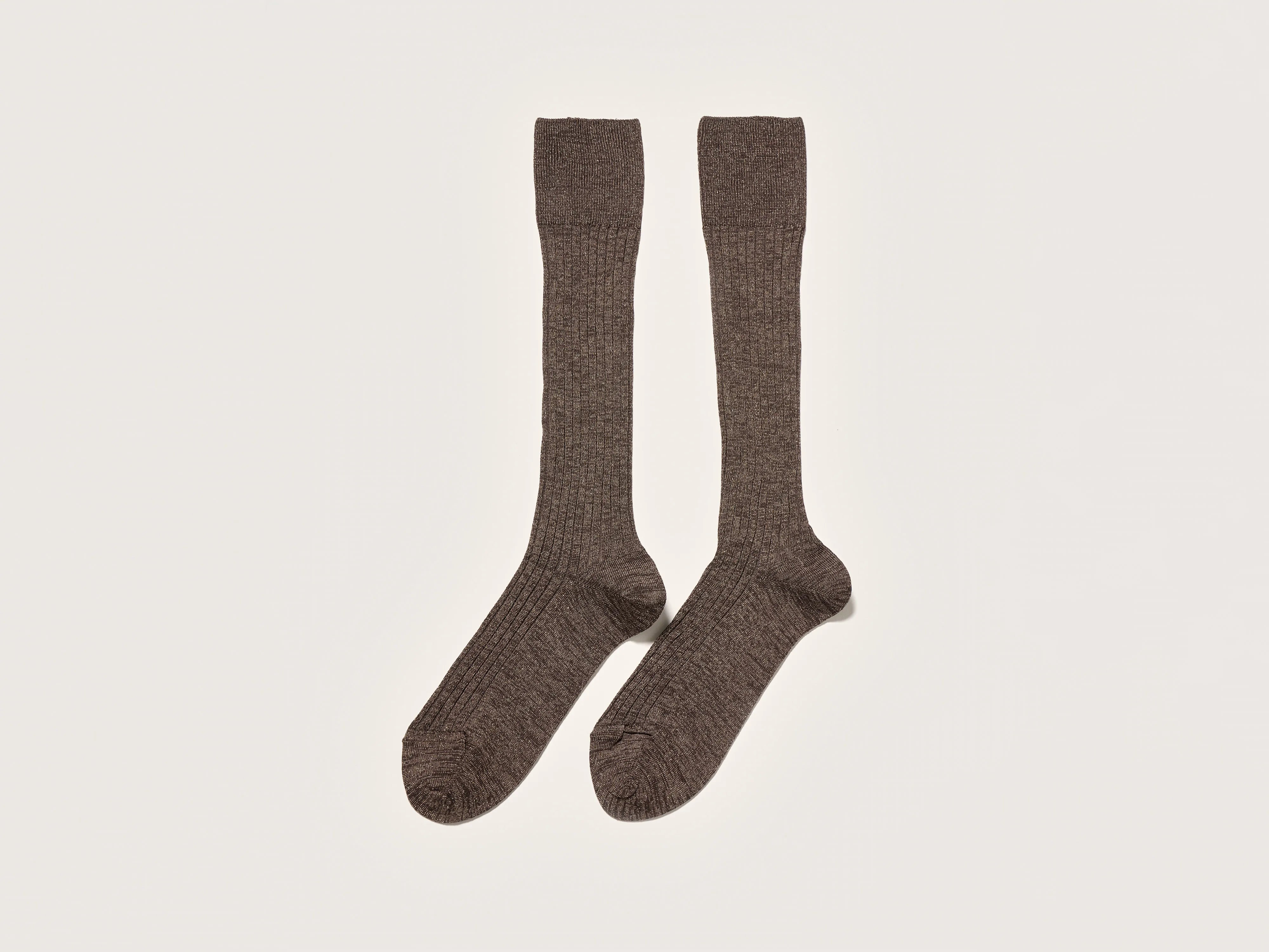 Bosita knee-high socks (242 / W / CHESTNUT)