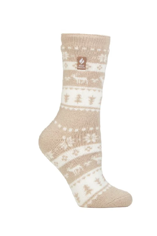 Women's Jade Holiday LITE® Fairisle Crew Socks